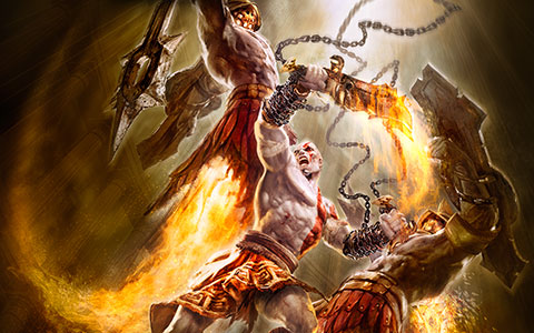  Games on God Of War  Chains Of Olympus Wallpapers   Gamewallpapers Com