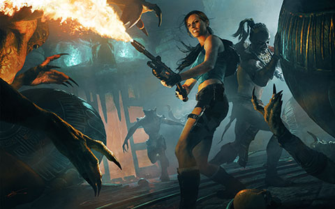 lara croft wallpaper. Lara Croft and the Guardian of