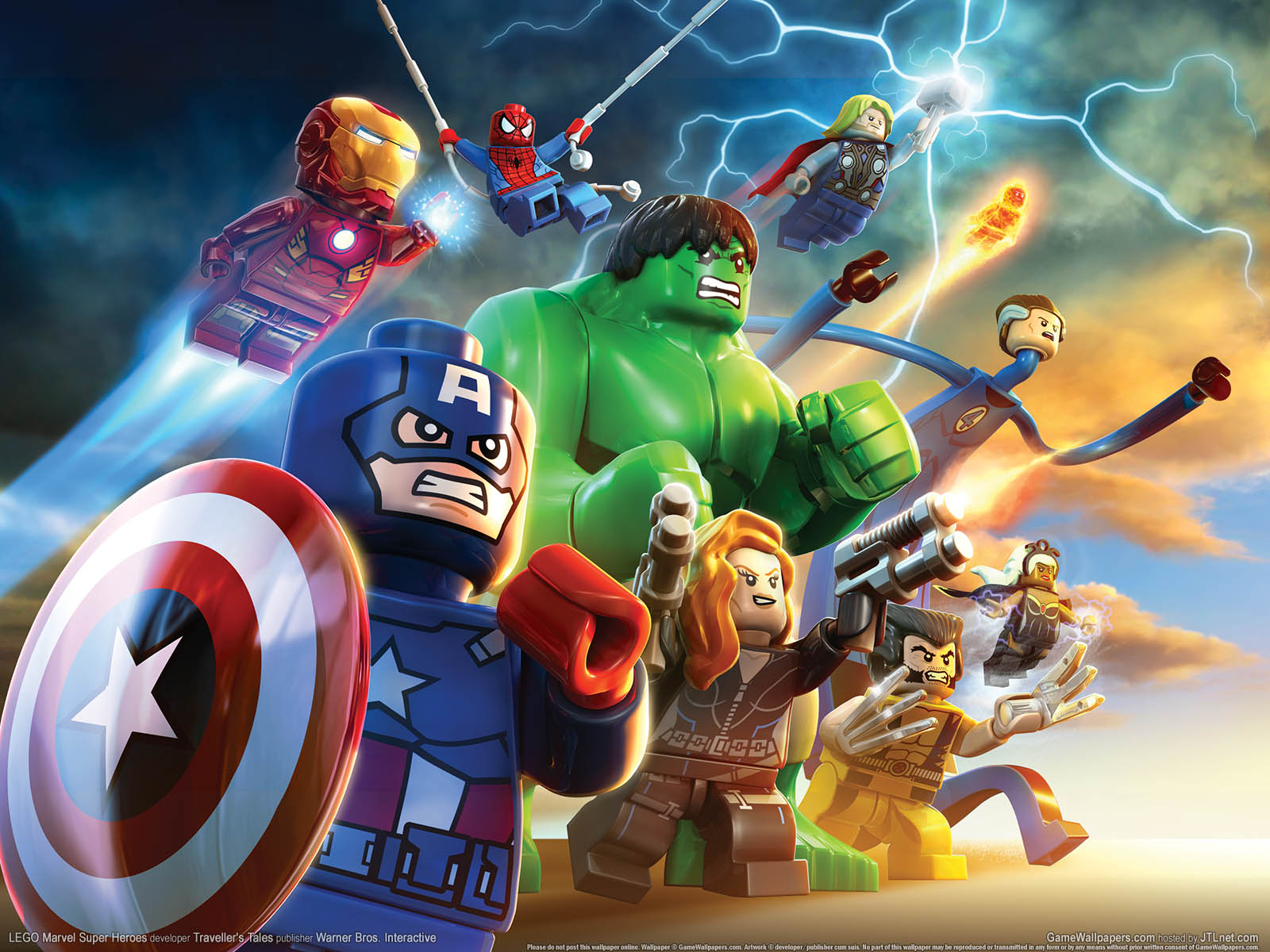 LEGO Marvel Super Heroes 1600x1200 wallpaper or background 03