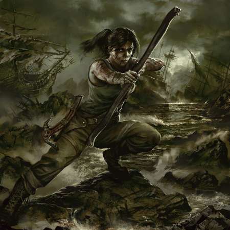 Tomb Raider fan art Mobile Horizontal wallpaper or background