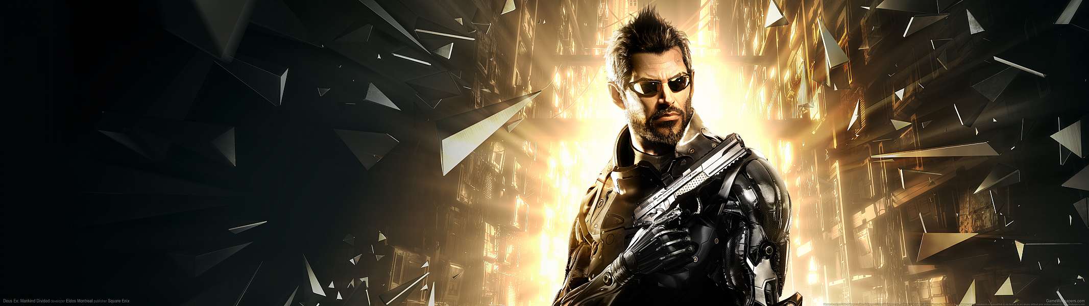 Deus Ex: Mankind Divided dual screen wallpaper or background