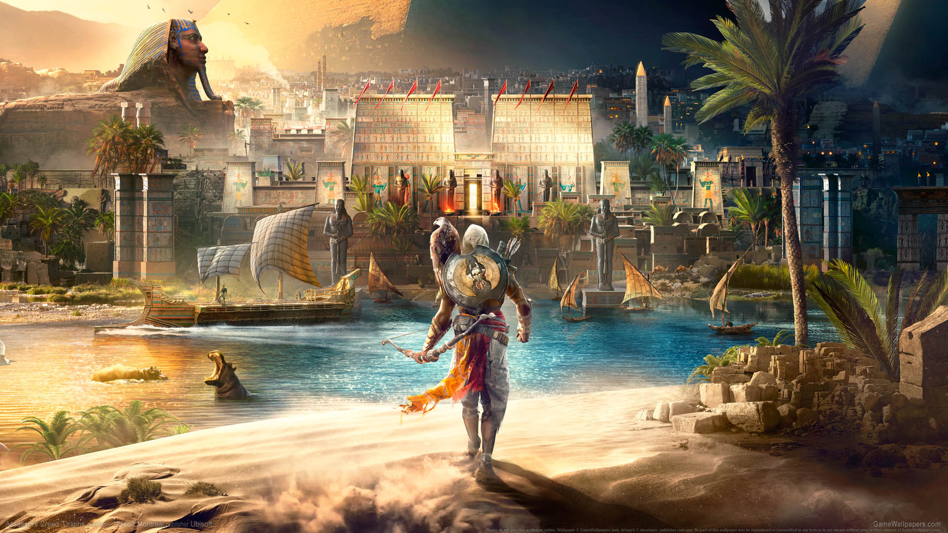 assassins creed origins wallpaper