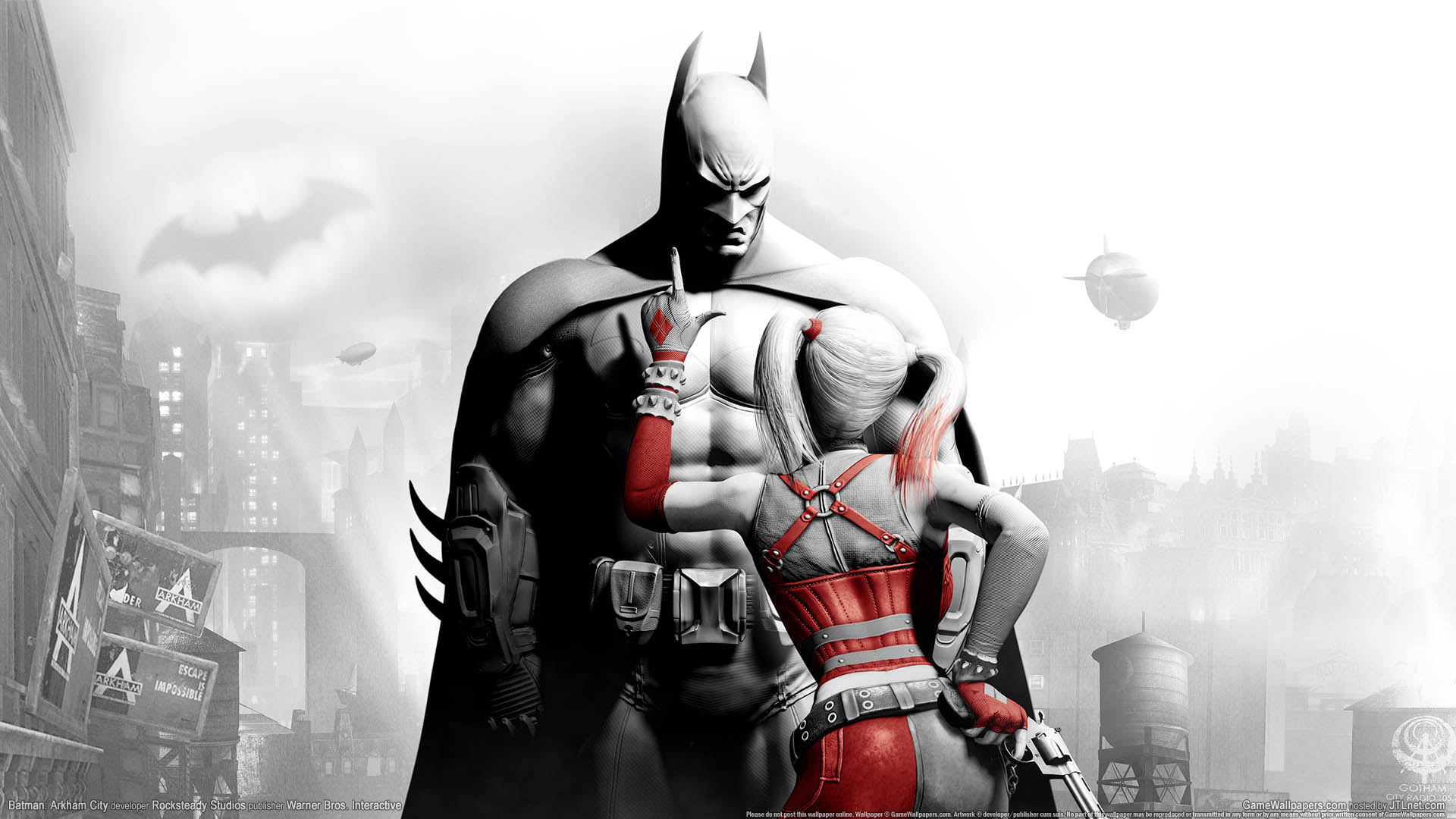 arkham city wallpaper 1920x1080