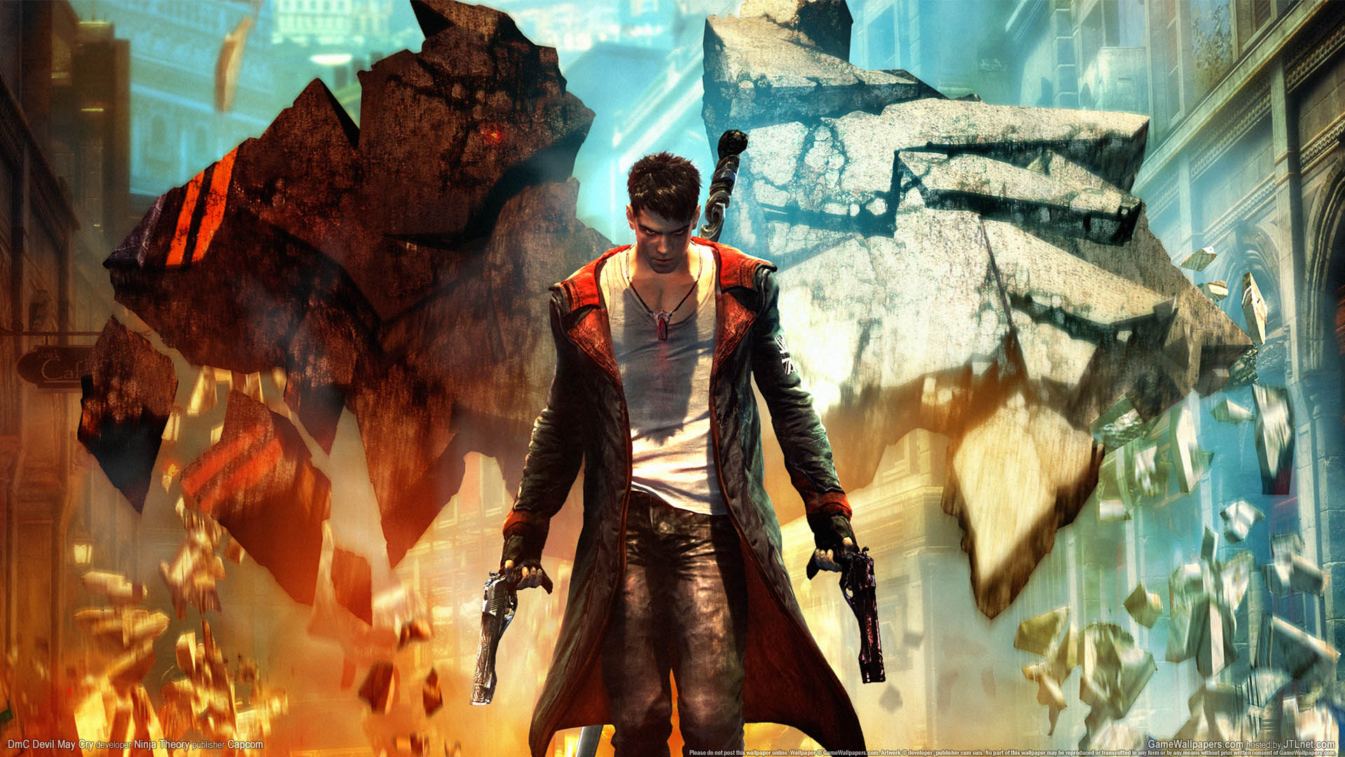 dmc devil may cry wallpaper 1366x768