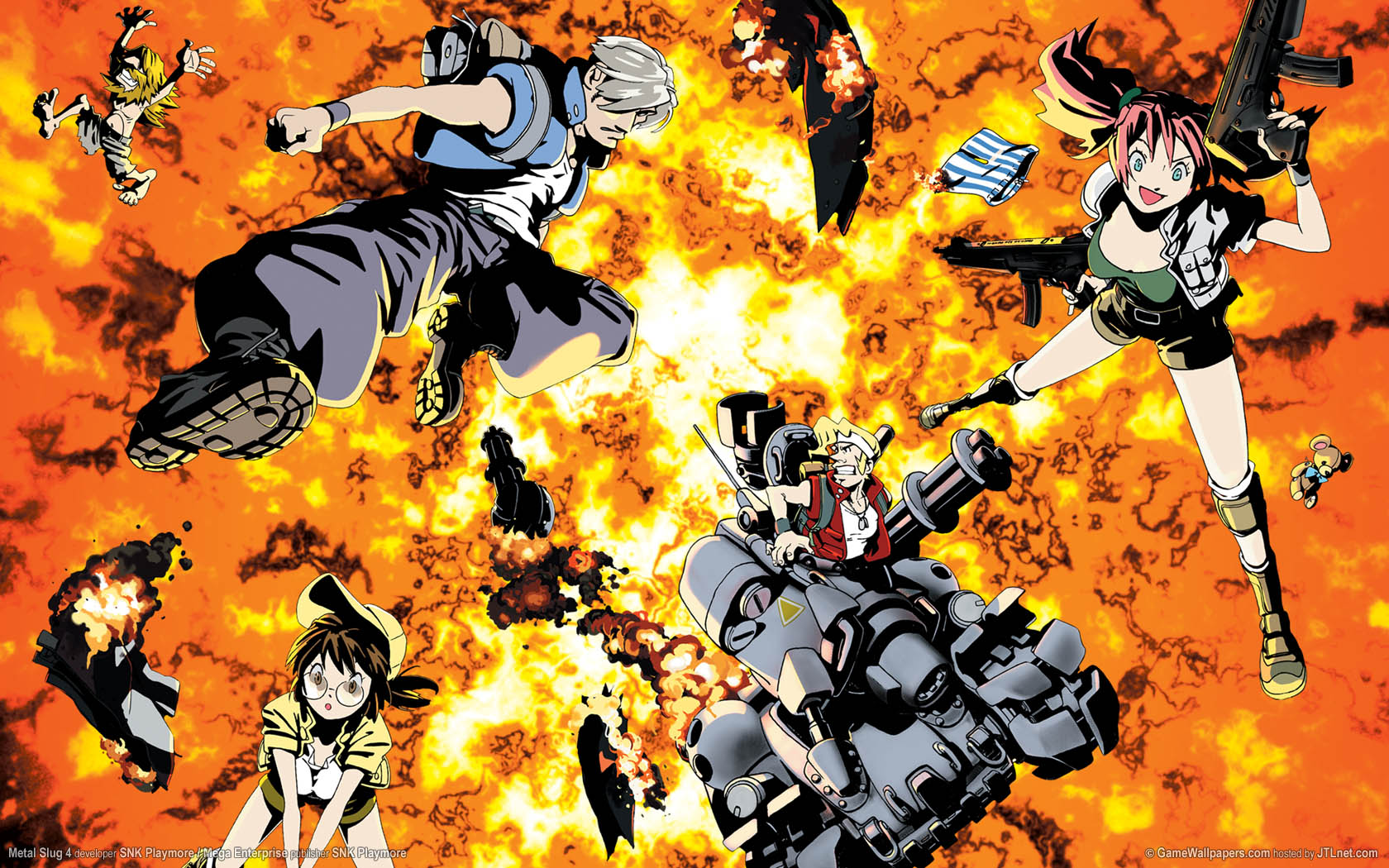 Metal Slug 4 Wallpaper 01 1680x1050