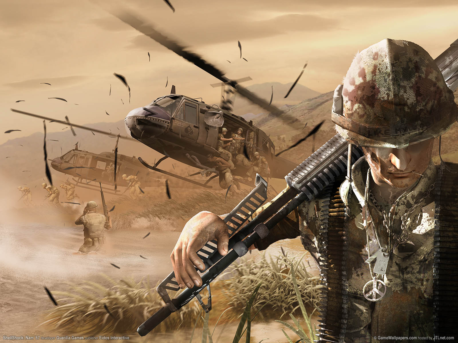 Wallpaper the game, Vietnam, Shellshock: Nam '67, The third-person shooter  for mobile and desktop, section игры, resolution 1920x1080 - download