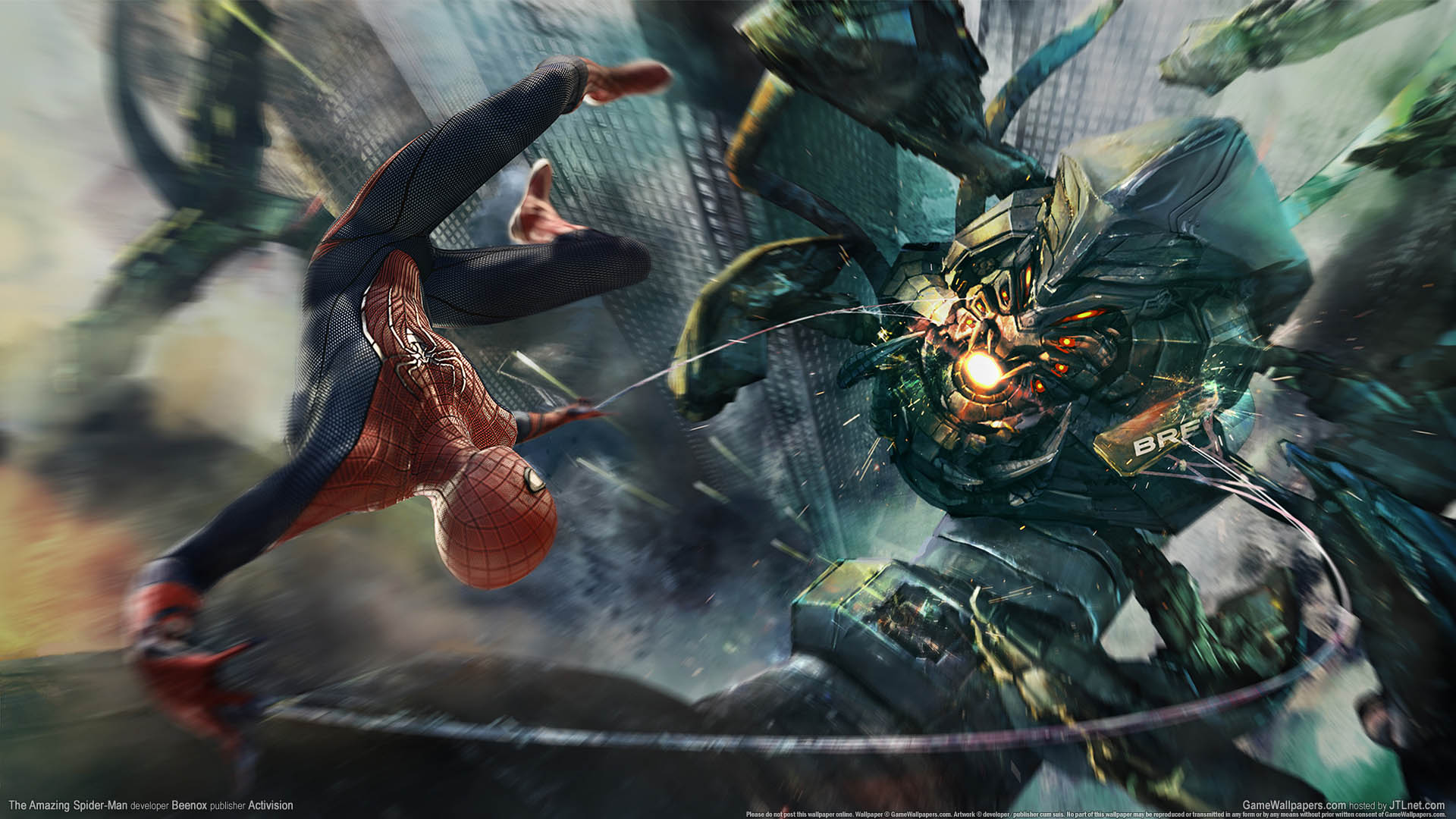 amazing spider man game wallpaper