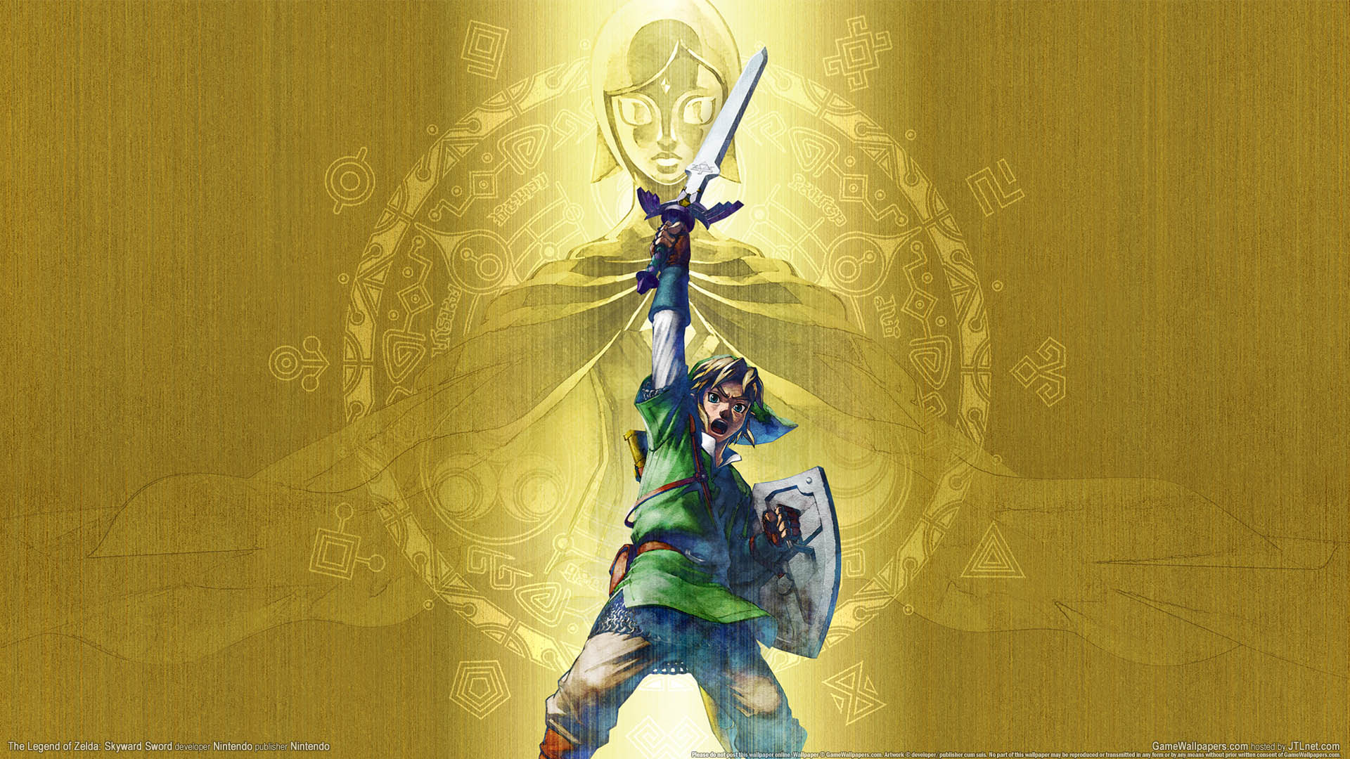 the legend of zelda skyward sword wallpaper