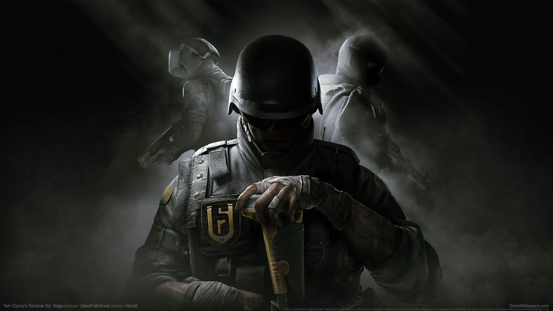 Download wallpaper Ubisoft, Rainbow Six, Tom clancy's rainbow six