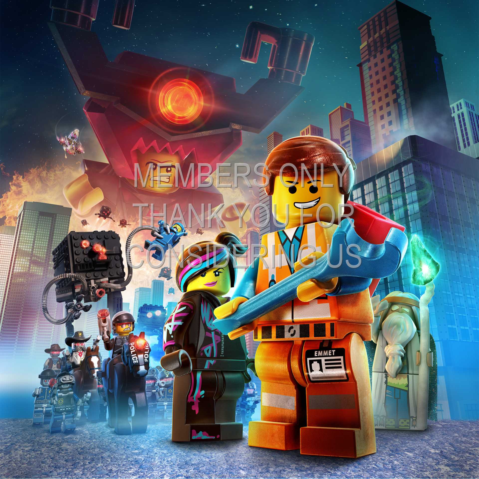 The LEGO Movie Videogame 1080p Horizontal Mobiele achtergrond 01
