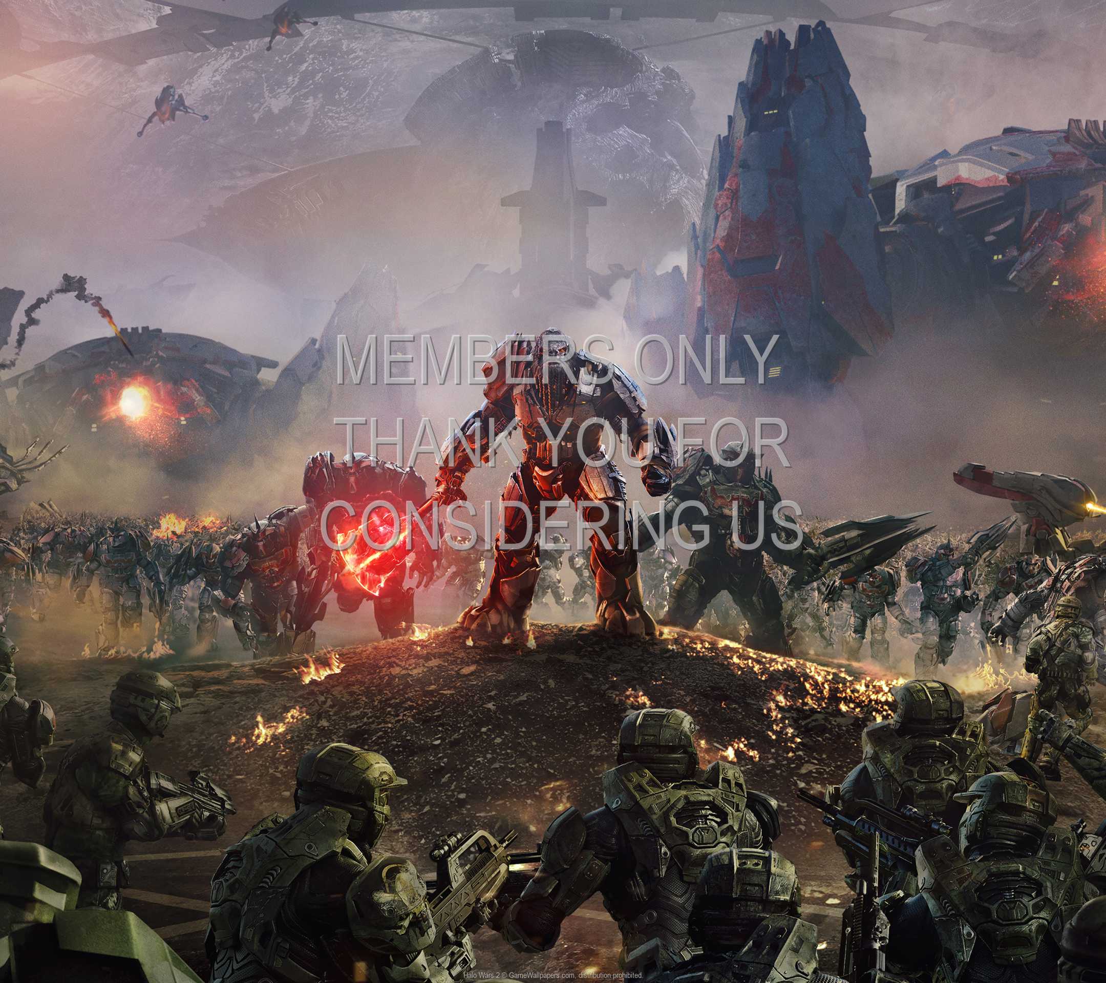 Halo Wars 2 1080p Horizontal Mobiele achtergrond 01