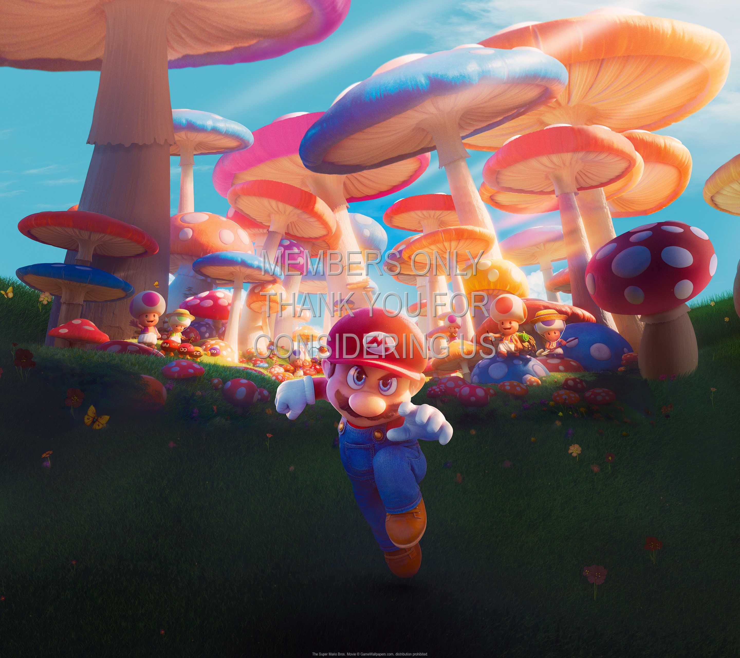 The Super Mario Bros. Movie 1440p Horizontal Handy Hintergrundbild 01