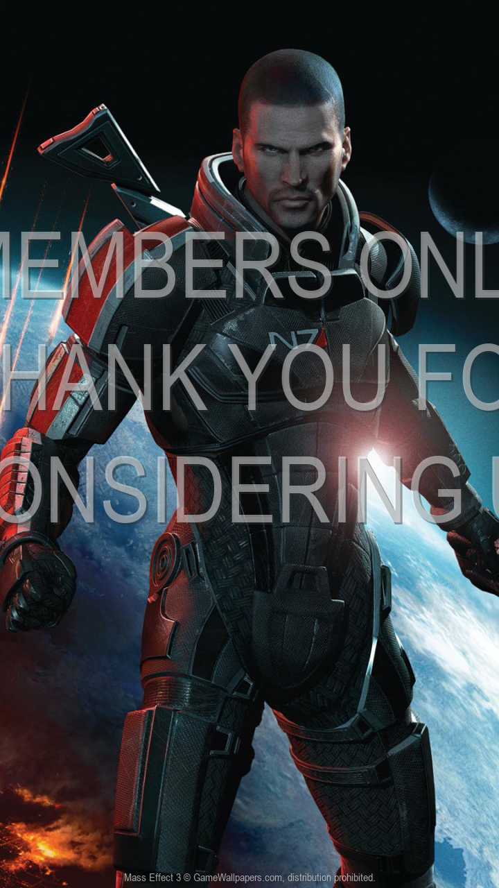Mass Effect 3 720p Vertical Handy Hintergrundbild 05
