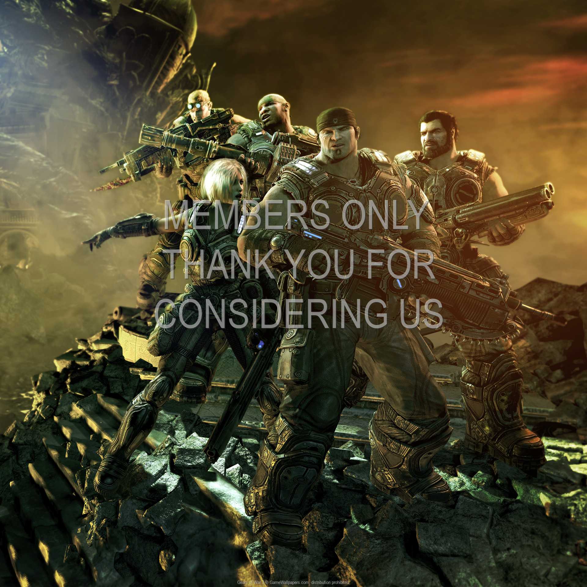 Gears of War 3 1080p%20Horizontal Handy Hintergrundbild 06