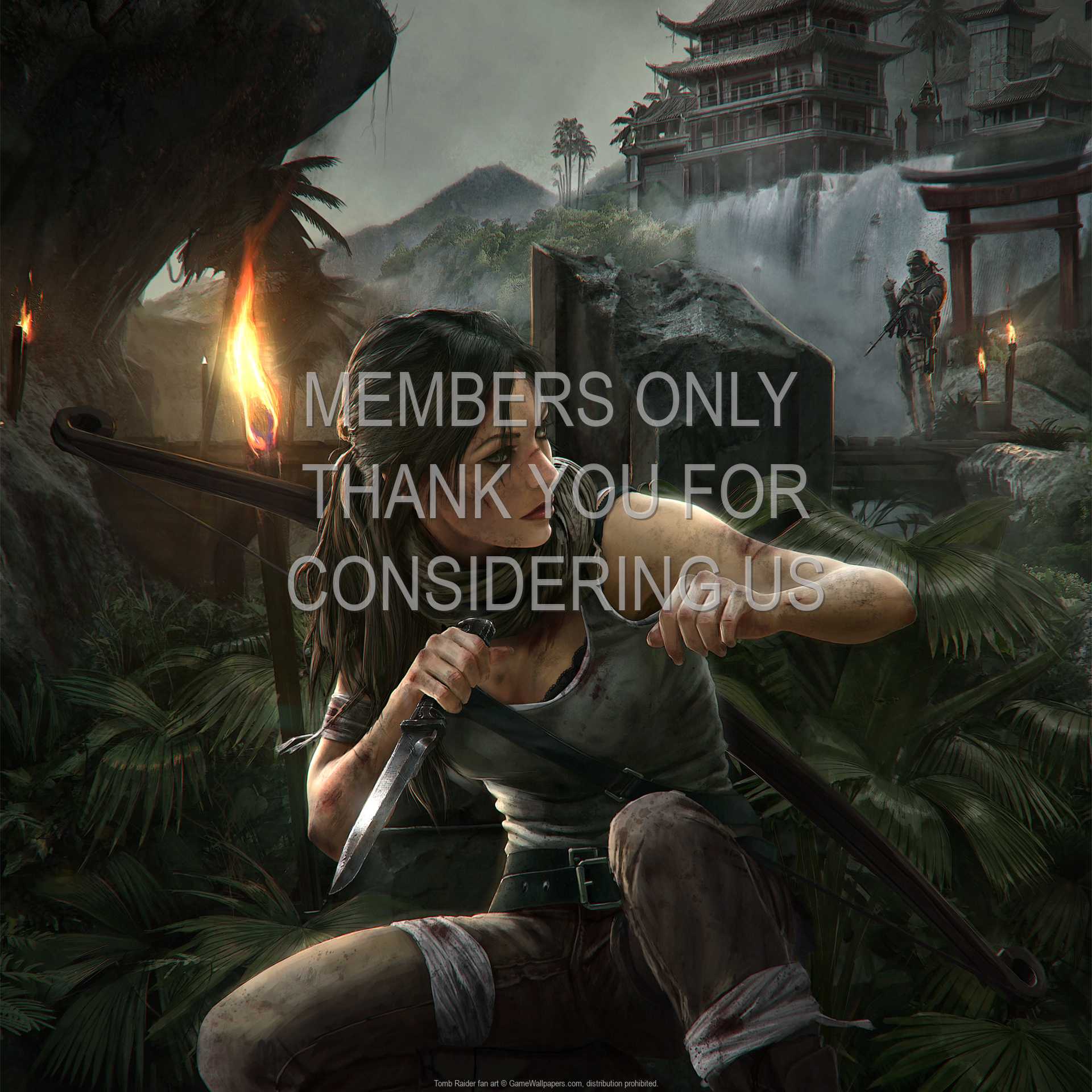 Tomb Raider fan art 1080p%20Horizontal Mobile fond d'cran 09