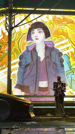 Cyberpunk 2077 fan art wallpapers or desktop backgrounds
