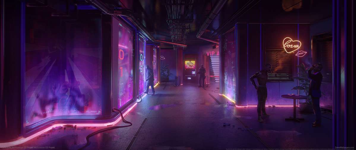 HD wallpaper: cyberpunk, ultrawide