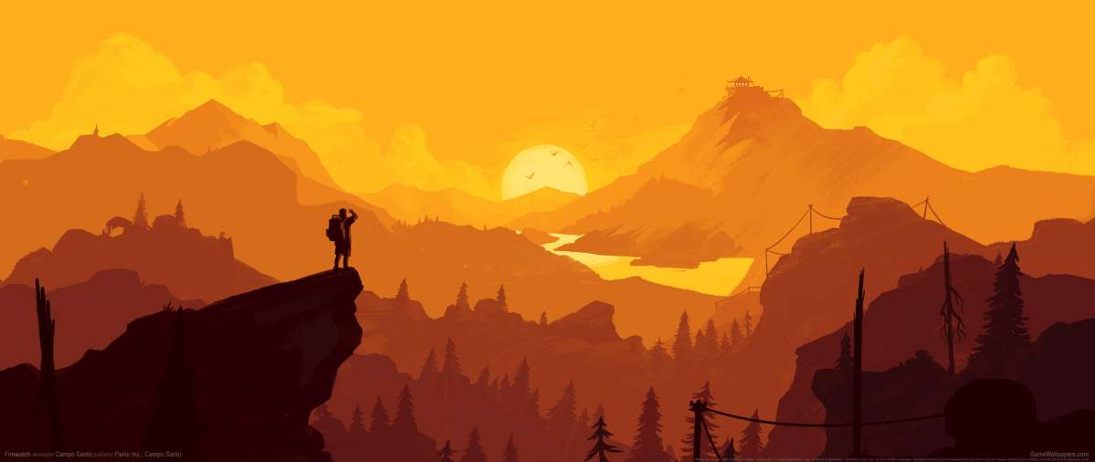 Firewatch UltraWide  21 9 wallpapers  or desktop backgrounds 