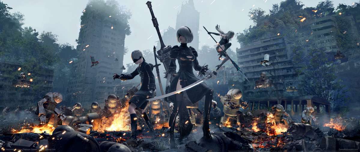 Nier Automata Ultrawide 219 Wallpapers Or Desktop Backgrounds