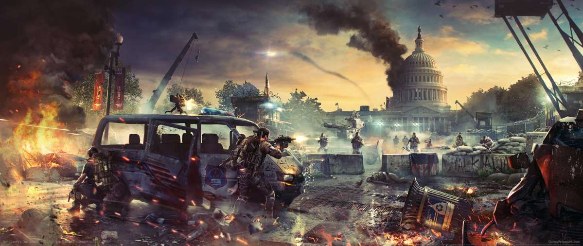 Tom Clancy's The Division 2 ultrawide wallpaper or background 02
