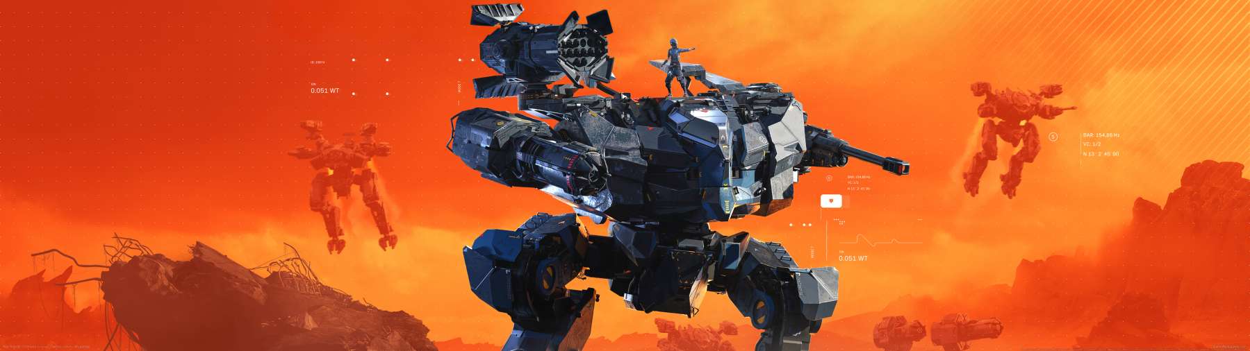 War Robots: Frontiers superwide wallpaper or background 01