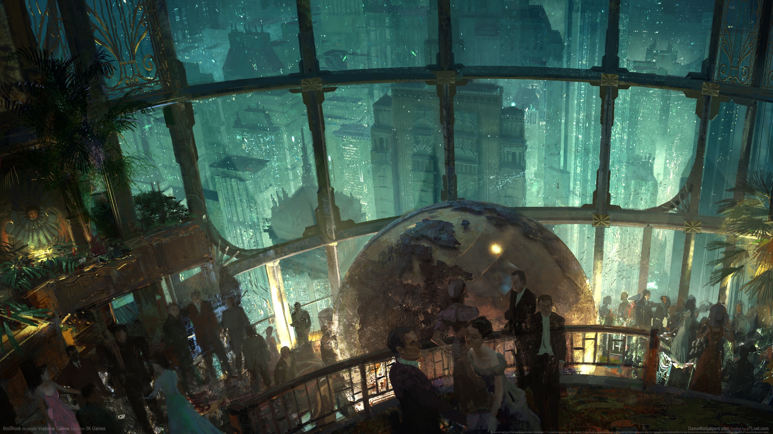 BioShock 2560x1440 Hintergrundbild 06