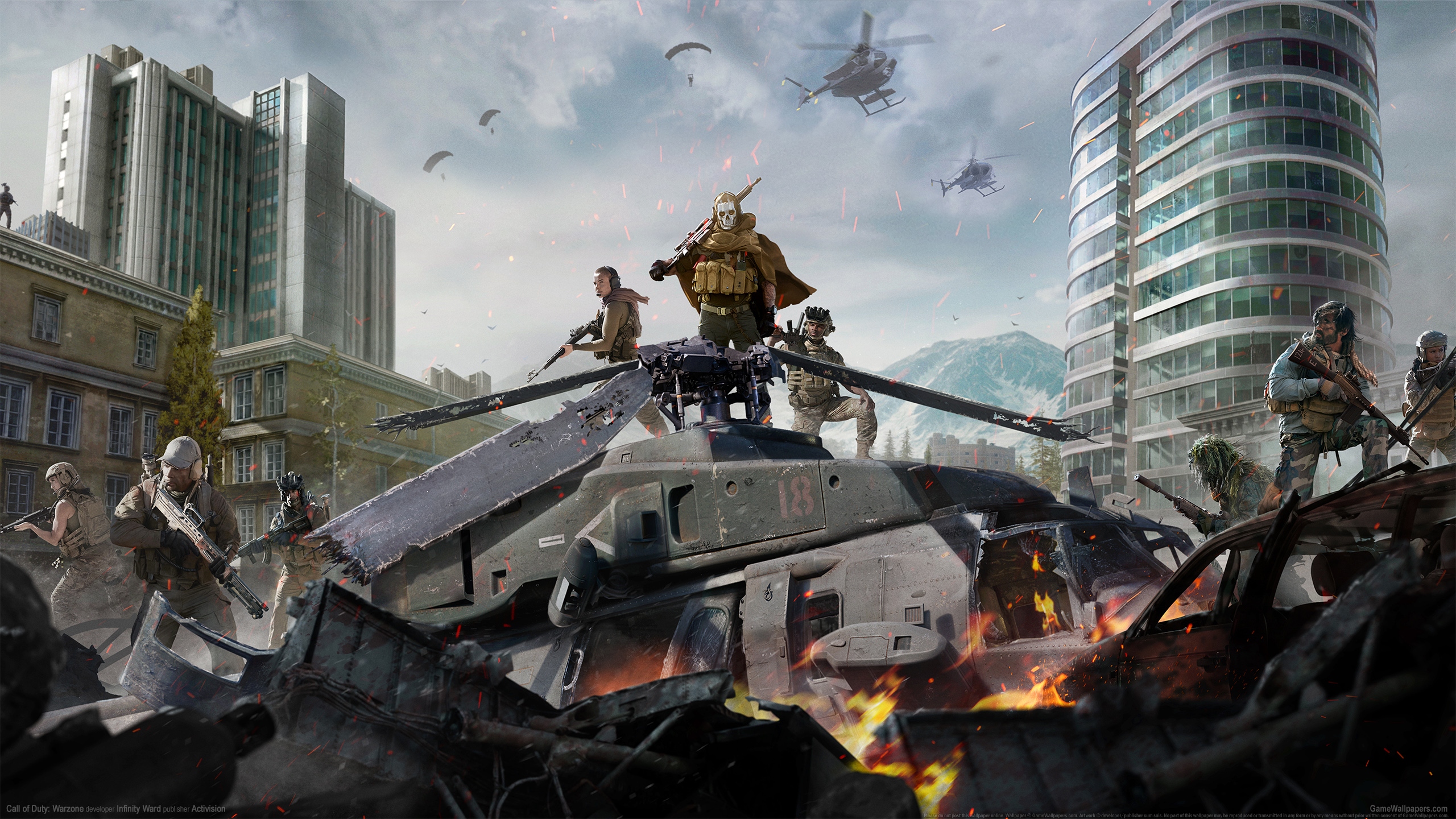 Call of Duty: Warzone 2560x1440 achtergrond 01