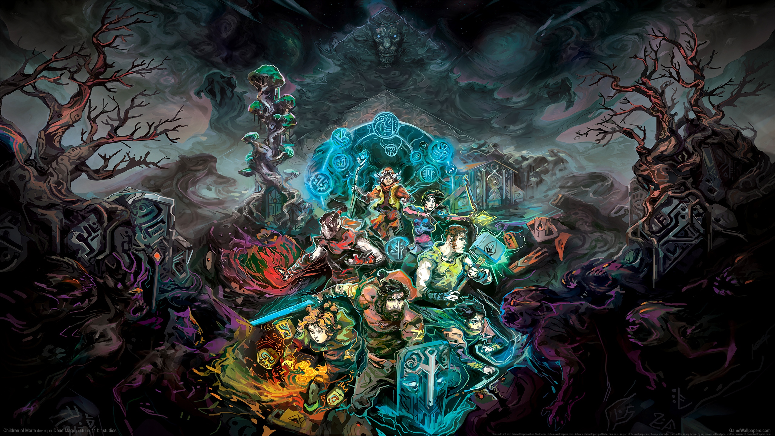 Children of Morta 2560x1440 wallpaper or background 01