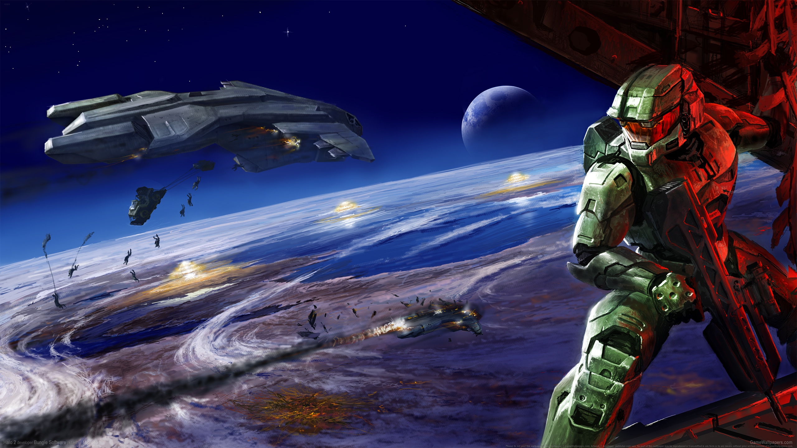 Halo 2 2560x1440 fondo de escritorio 18