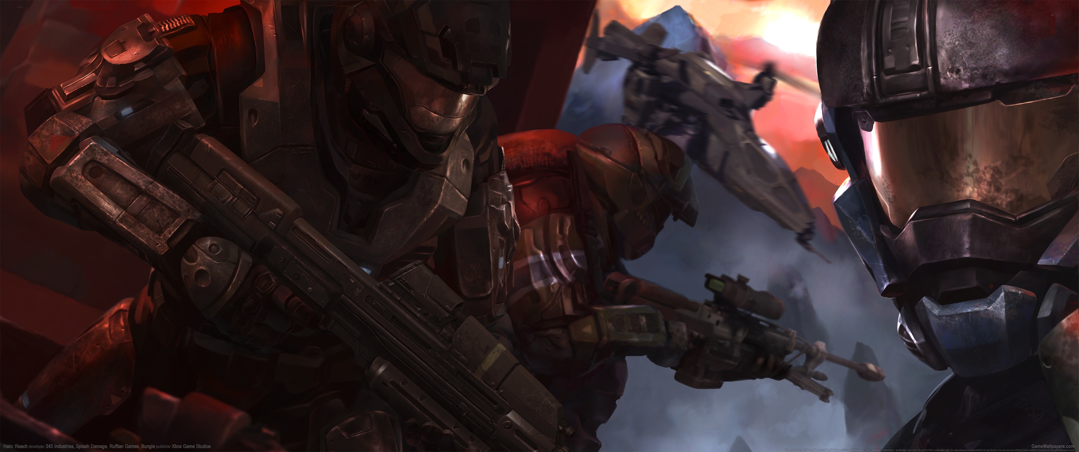 Halo: Reach 3440x1440 Hintergrundbild 09