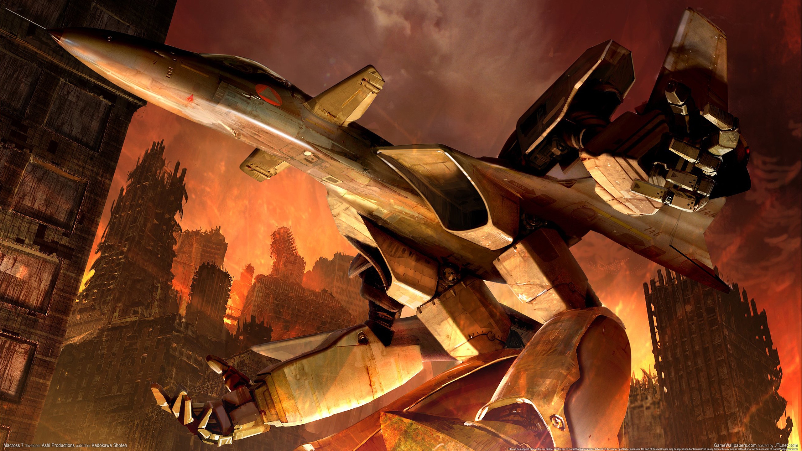 Macross 7 2560x1440 Hintergrundbild 01