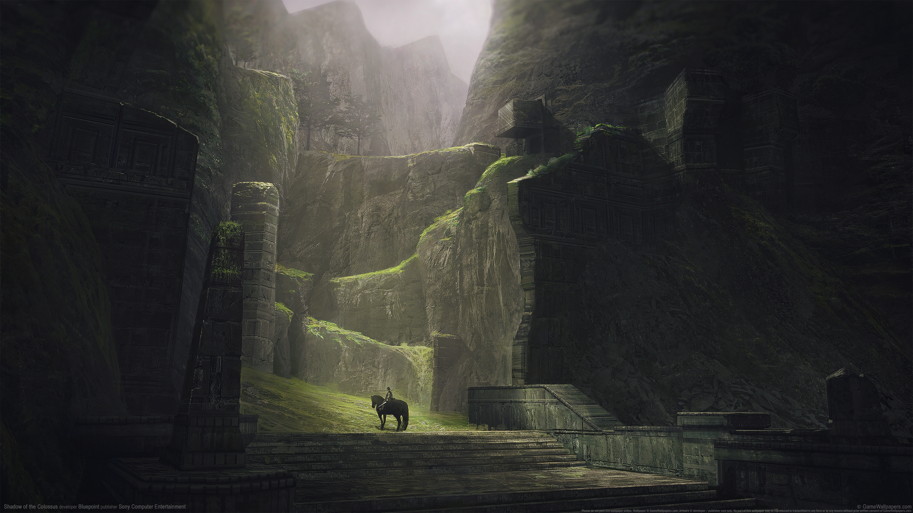 Shadow of the Colossus 3840x2160 achtergrond 03