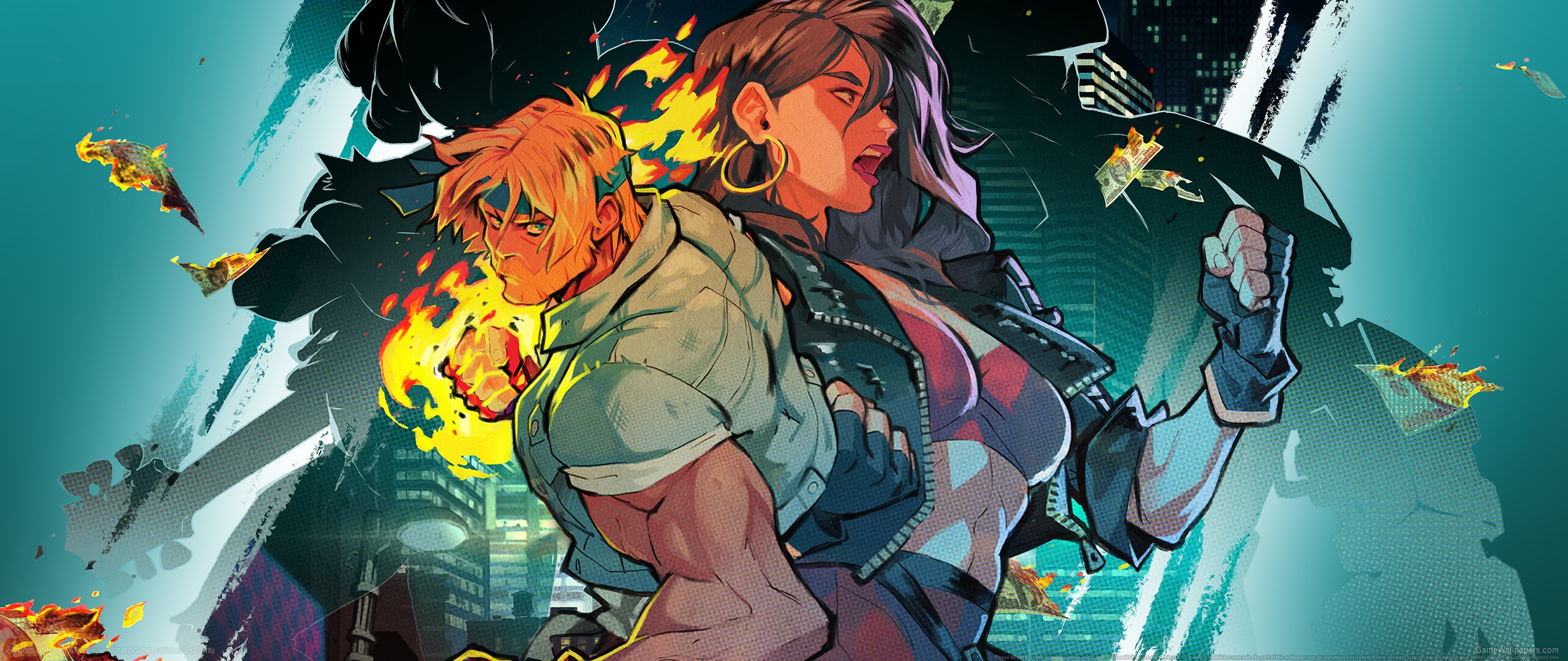 Streets of Rage 4 2560x1080 fondo de escritorio 01