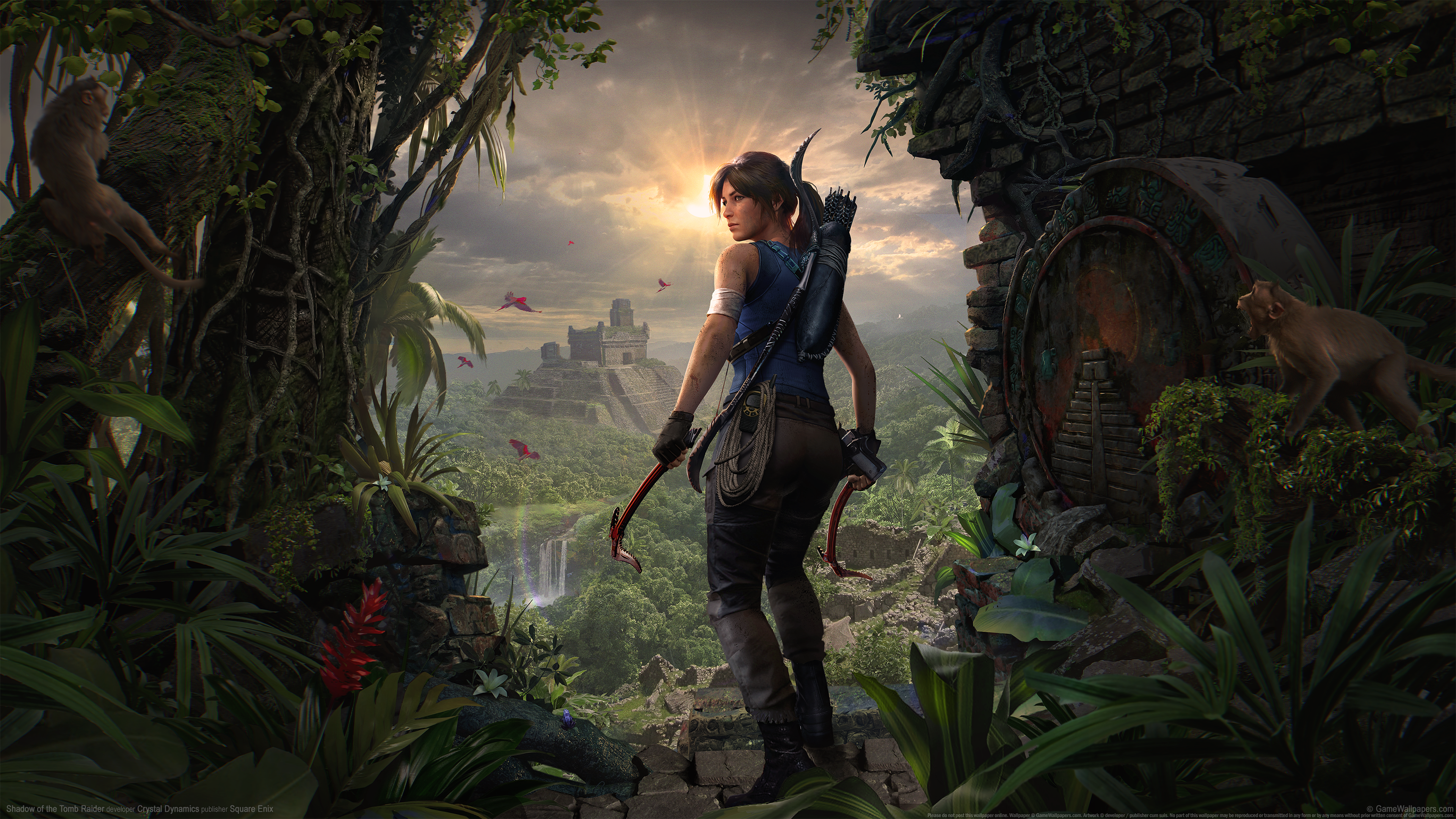 Shadow of the Tomb Raider 3840x2160 fondo de escritorio 07