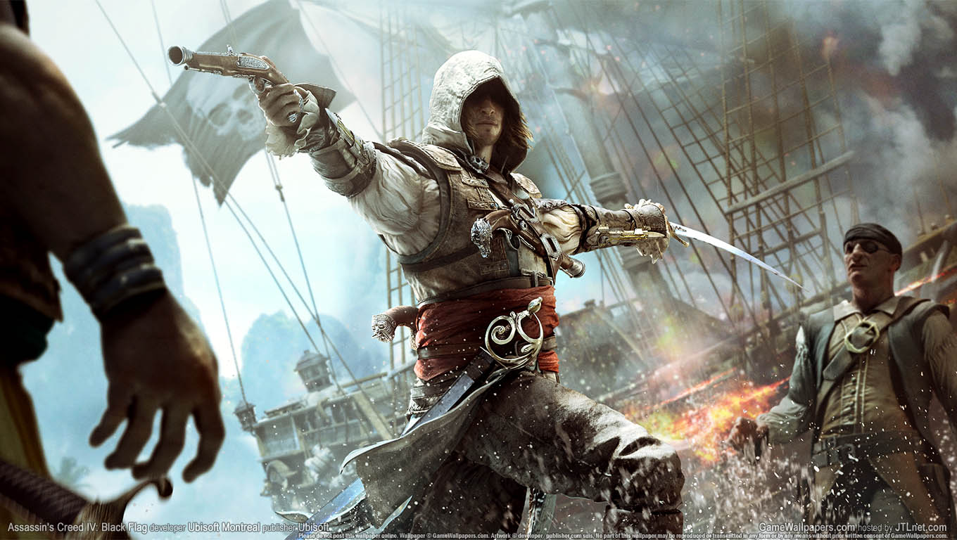 Assassin's Creed 4: Black Flag fondo de escritorio 02 1360x768