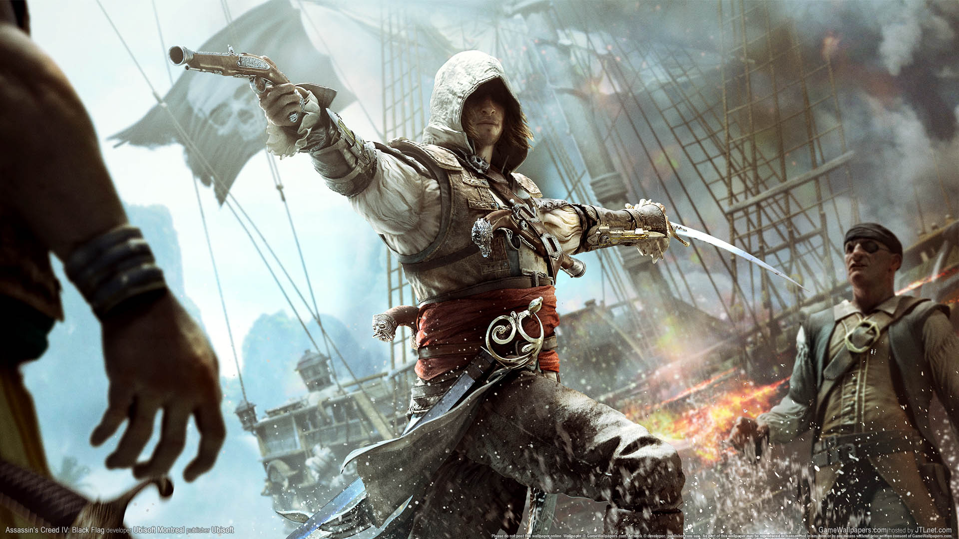 Assassin's Creed 4: Black Flag fond d'cran 02 1920x1080
