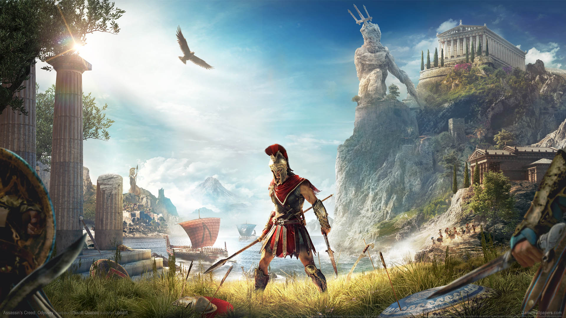Assassin's Creed: Odyssey fondo de escritorio 01 1920x1080