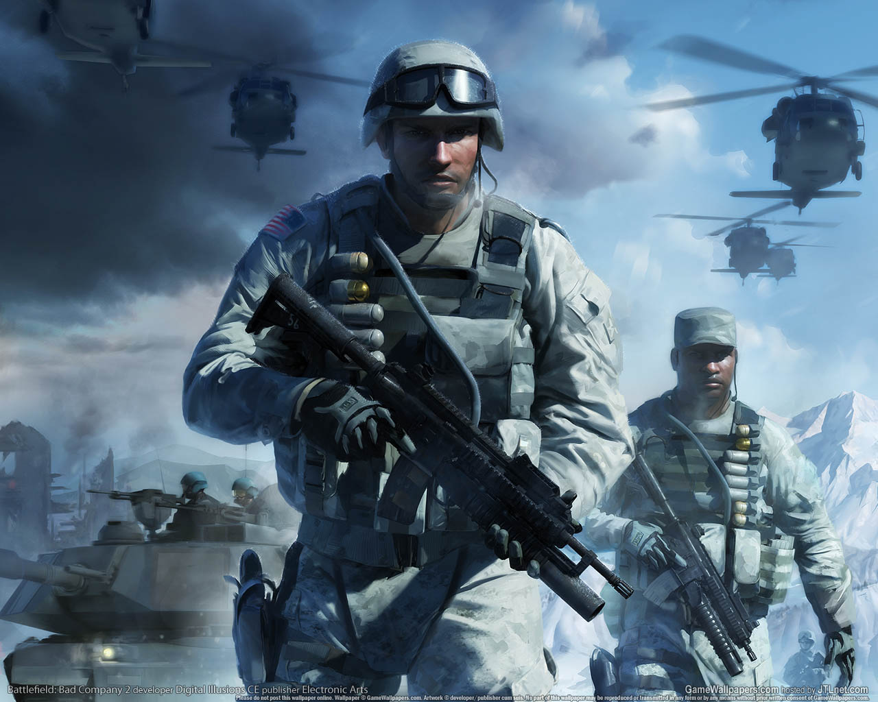 Battlefield: Bad Company 2 fond d'cran 01 1280x1024