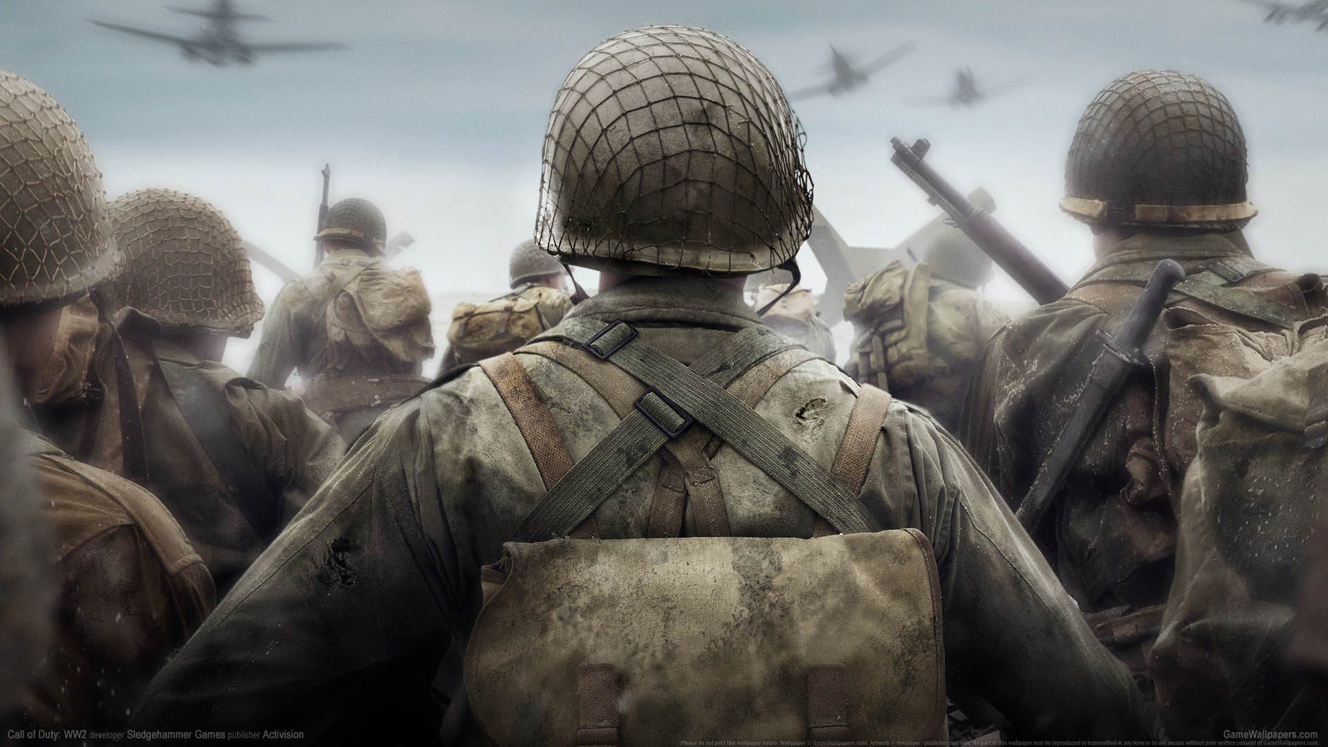 Call of Duty: WW2 achtergrond 01 1920x1080