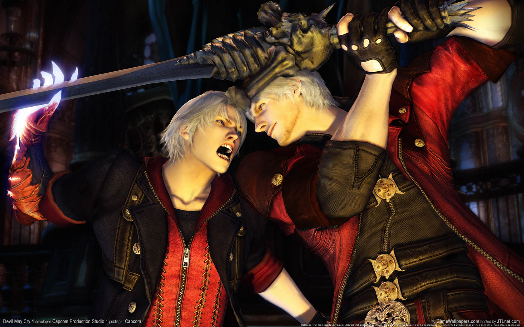 Devil May Cry 4 achtergrond 01 1680x1050