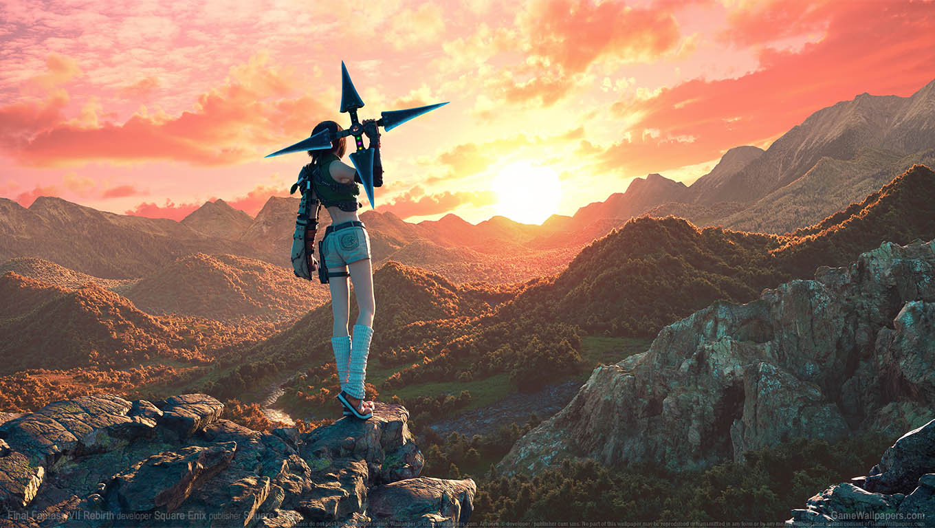 Final Fantasy VII Rebirth achtergrond 01 1360x768