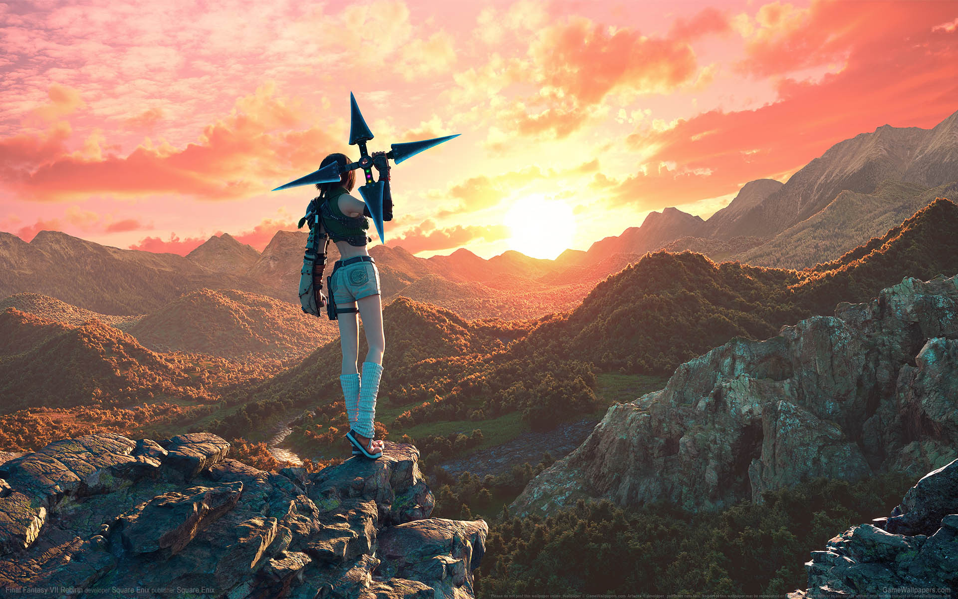Final Fantasy VII Rebirth achtergrond 01 1920x1200
