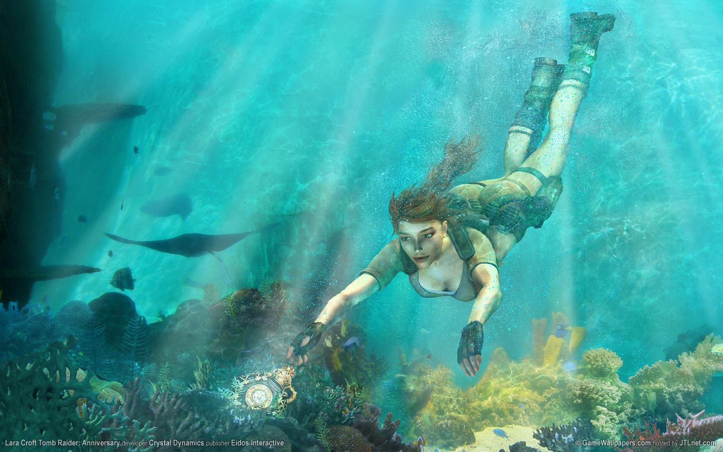 Lara Croft Tomb Raider: Anniversary wallpaper 01 1440x900