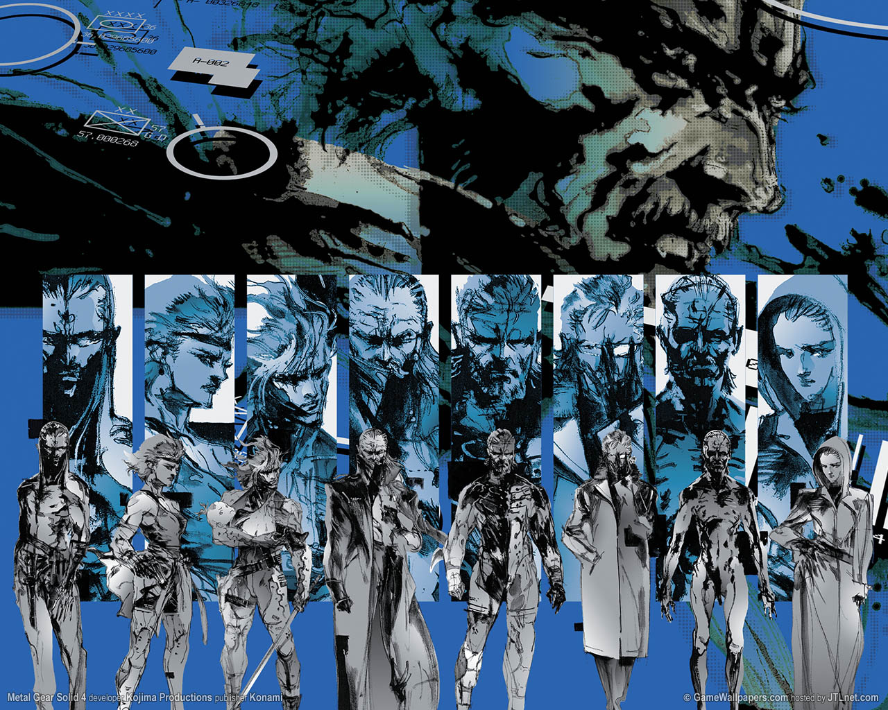 Metal Gear Solid 4: Guns of the Patriots Hintergrundbild 01 1280x1024