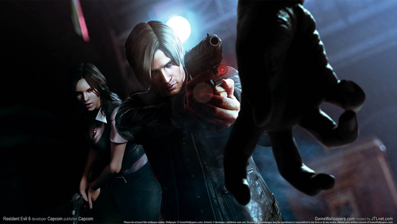 Resident Evil 6 fond d'cran 01 1360x768