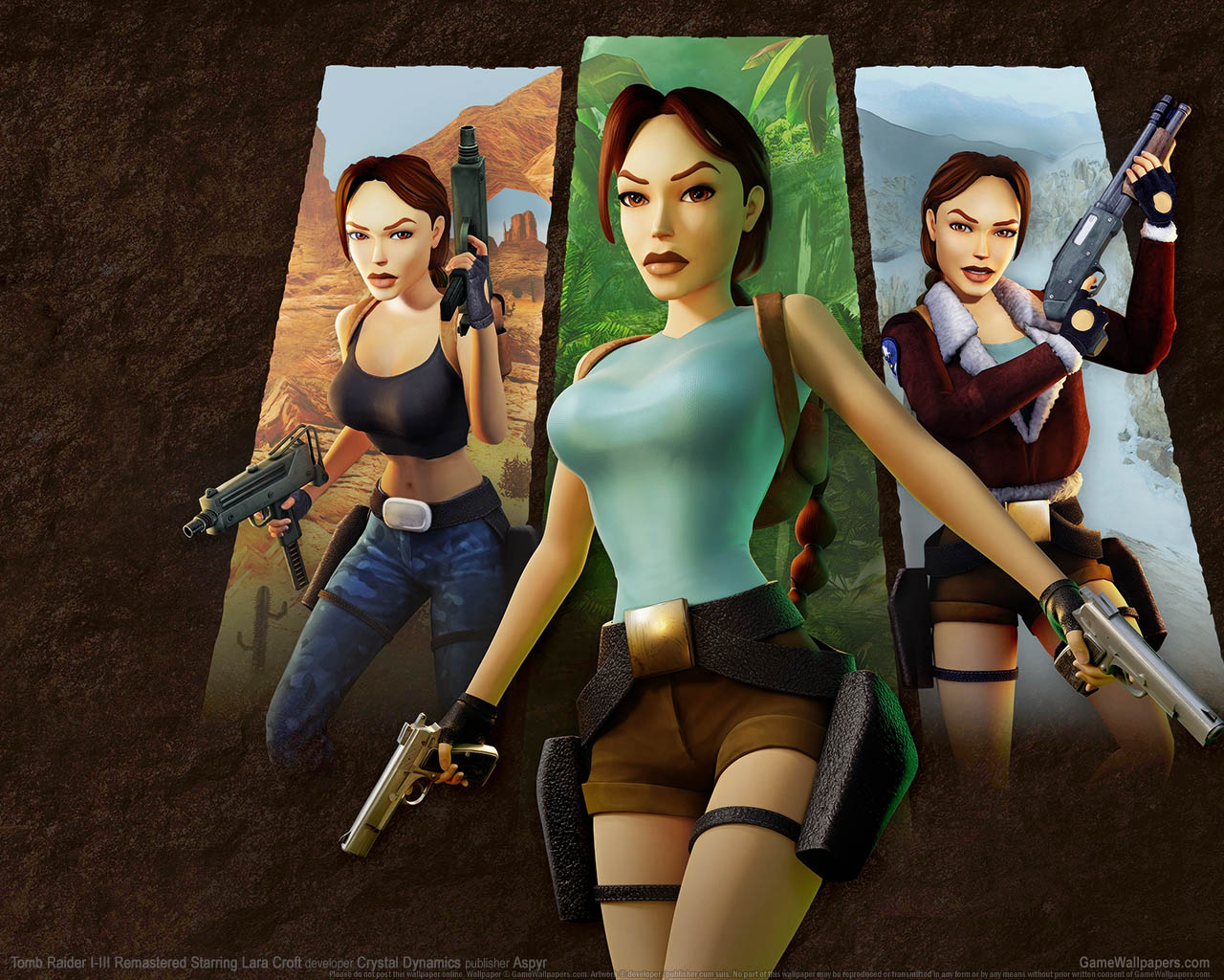 Tomb Raider I-III Remastered Starring Lara Croft fondo de escritorio 01 1280x1024