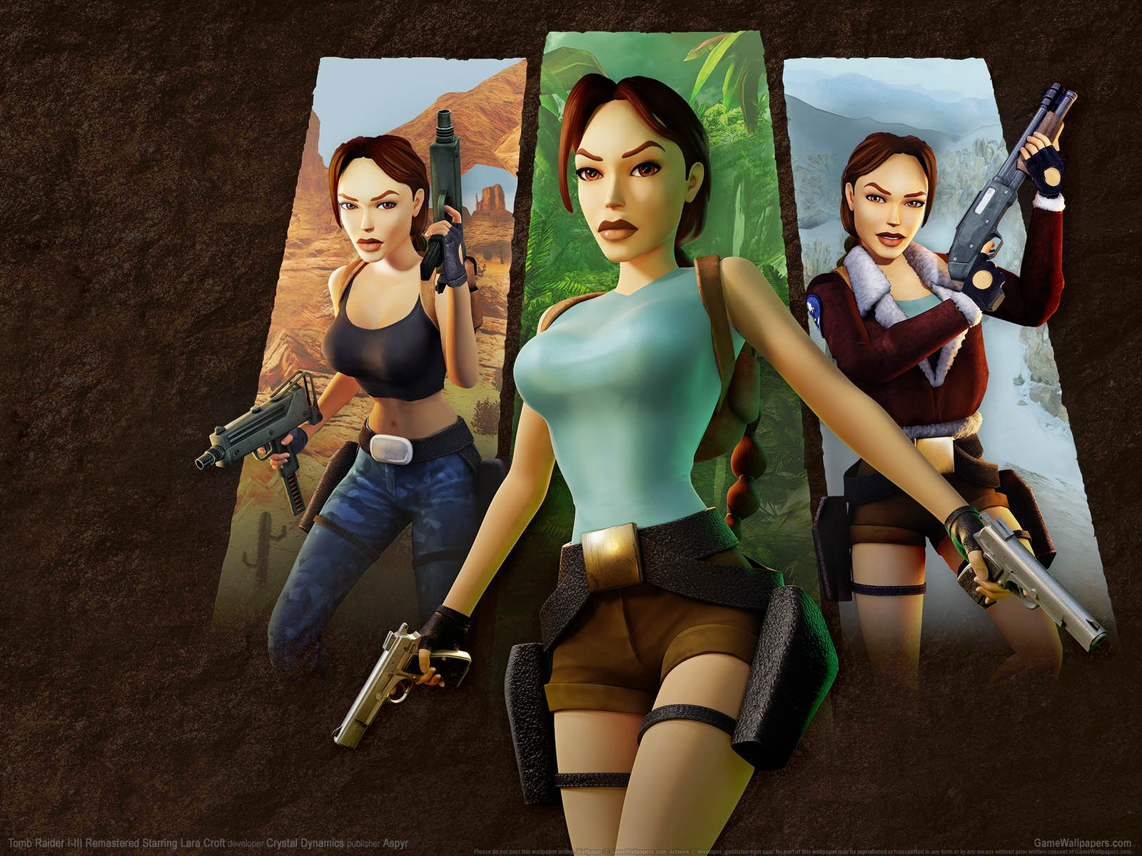 Tomb Raider I-III Remastered Starring Lara Croft fondo de escritorio 01 1600x1200