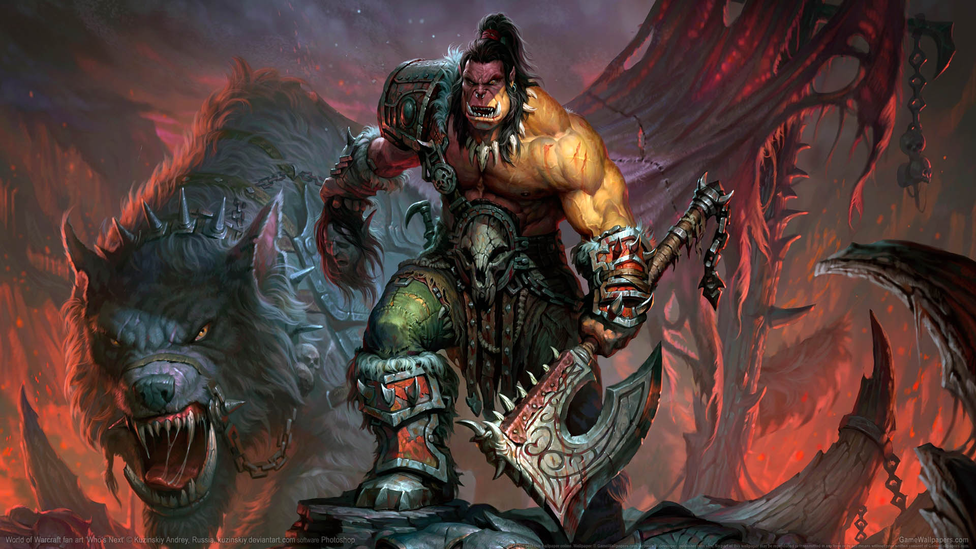 World of Warcraft fan art Hintergrundbild 01 1920x1080