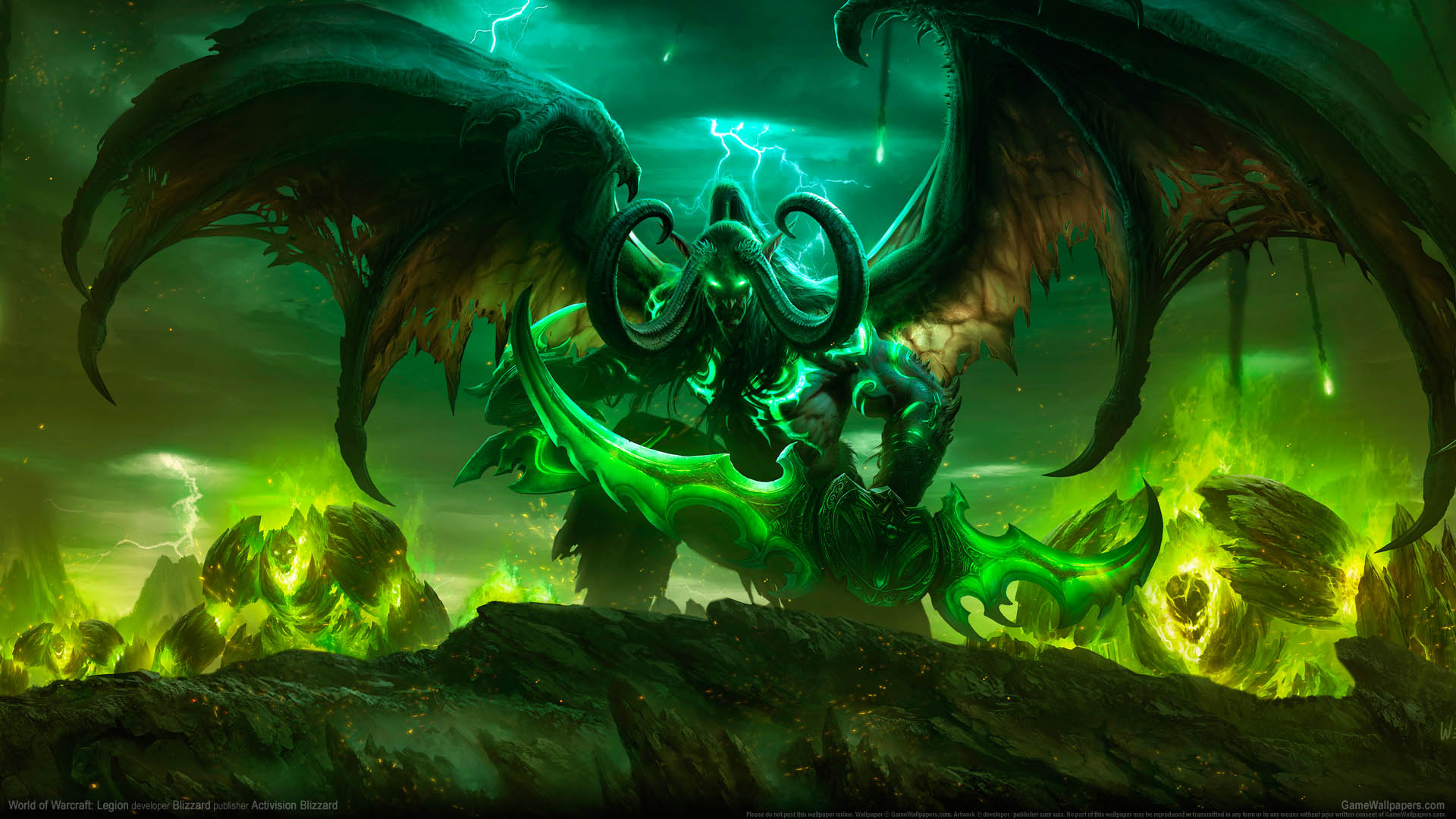World of Warcraft: Legion fond d'cran 01 1920x1080