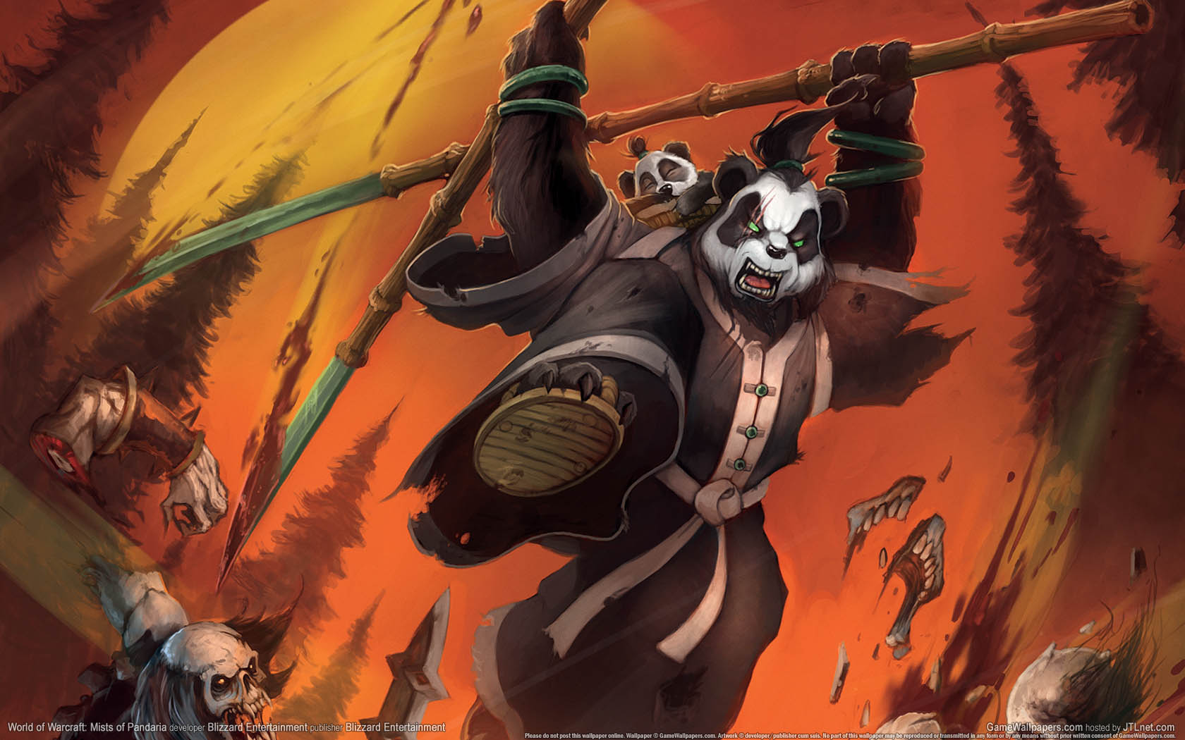 World of Warcraft: Mists of Pandaria achtergrond 01 1680x1050